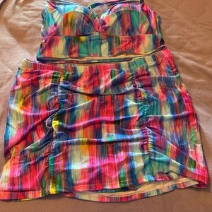 Torrid swim suit top and bottom